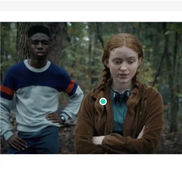 STRANGER THINGS Universal Thread Green Striped Long Sleeve Top ASO Max Mayfield - Picture 2 of 11